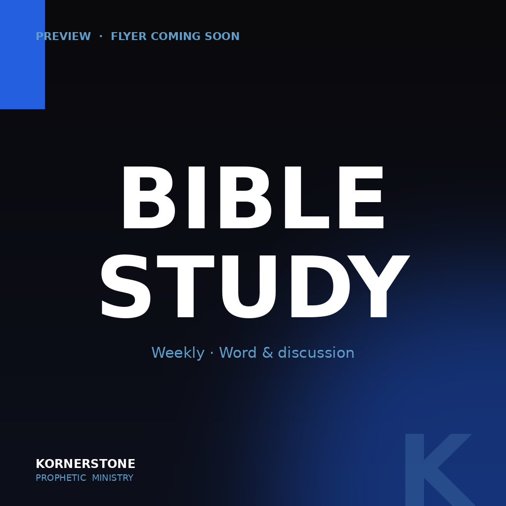 Bible Study