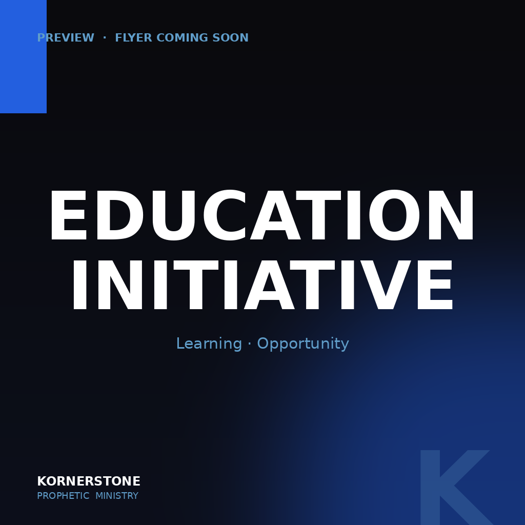 Kornerstone Education Initiative